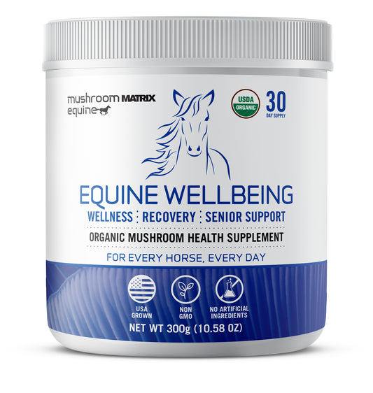 Equine Wellbeing Mushroom Blend - 30 Day Supply