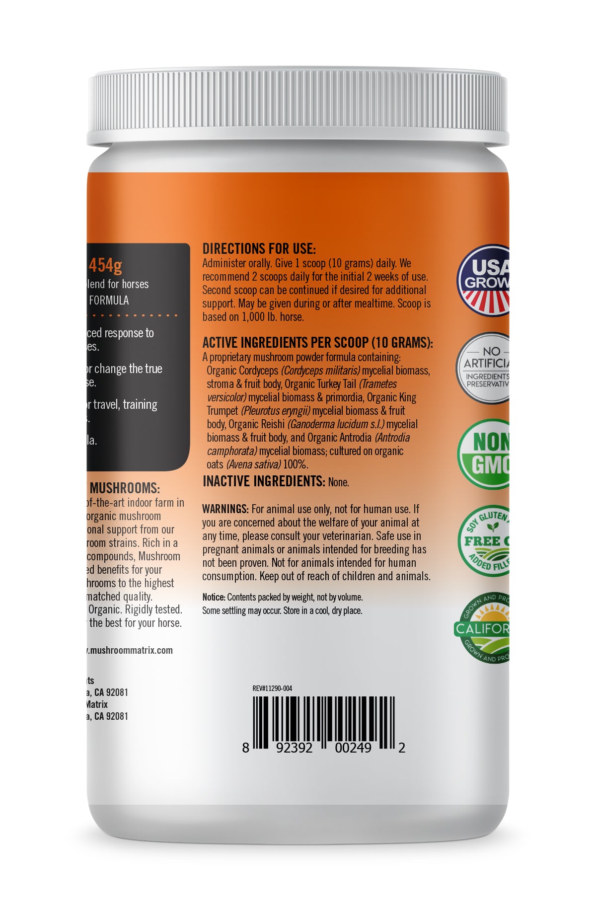 ECP Matrix - Focus Supplement