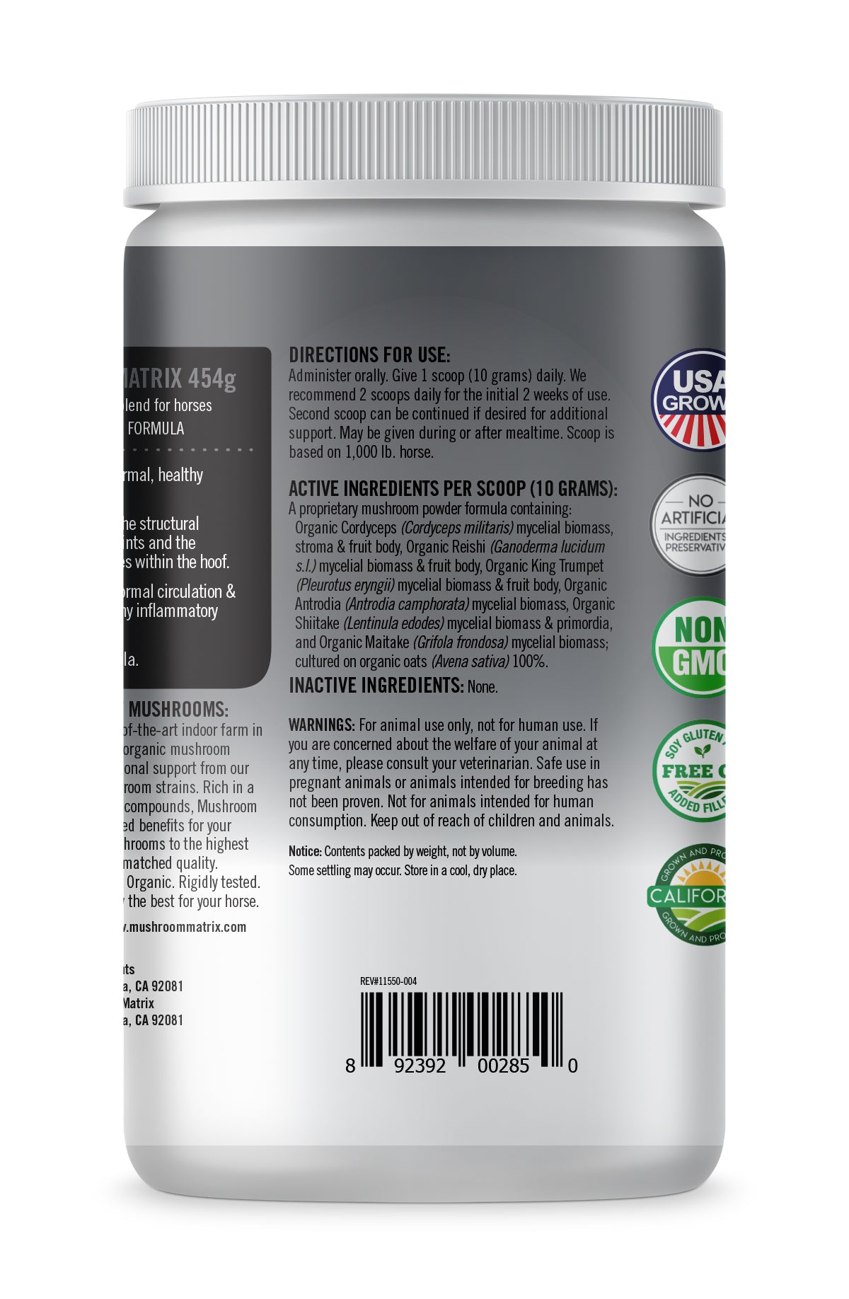 Farrier's Matrix Hoof Supplement