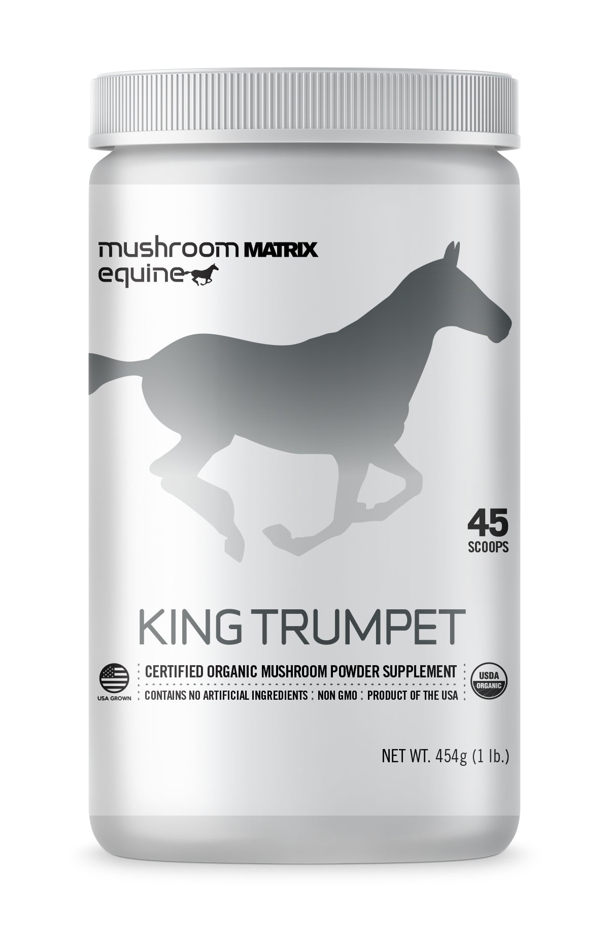 King Trumpet Mushroom Supplement for Horses