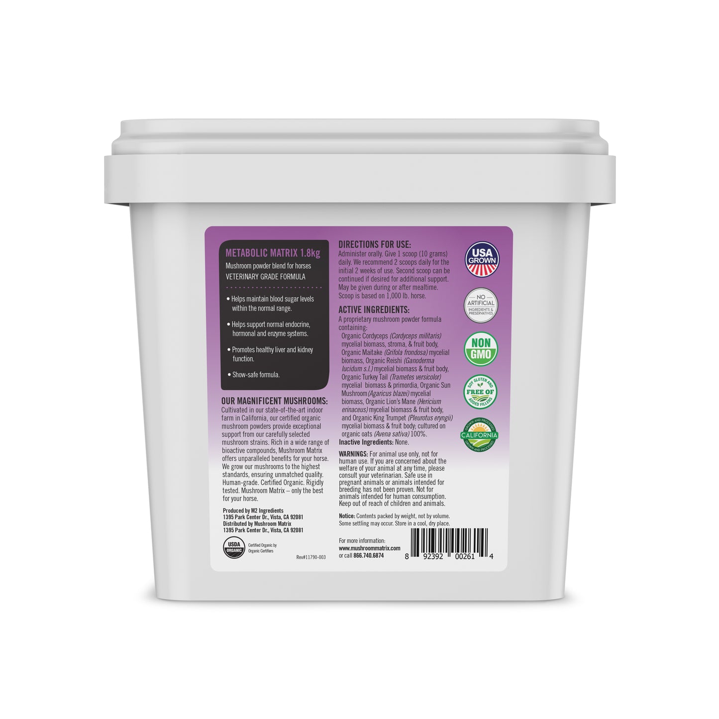 Metabolic Matrix Mushroom Supplement