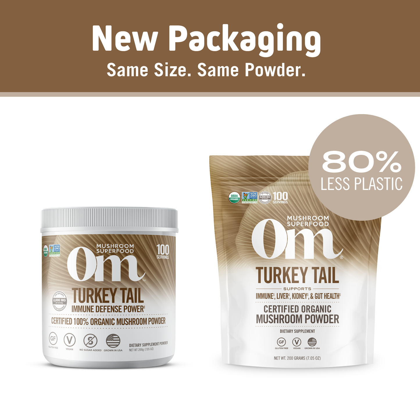 Om Turkey Tail Powder