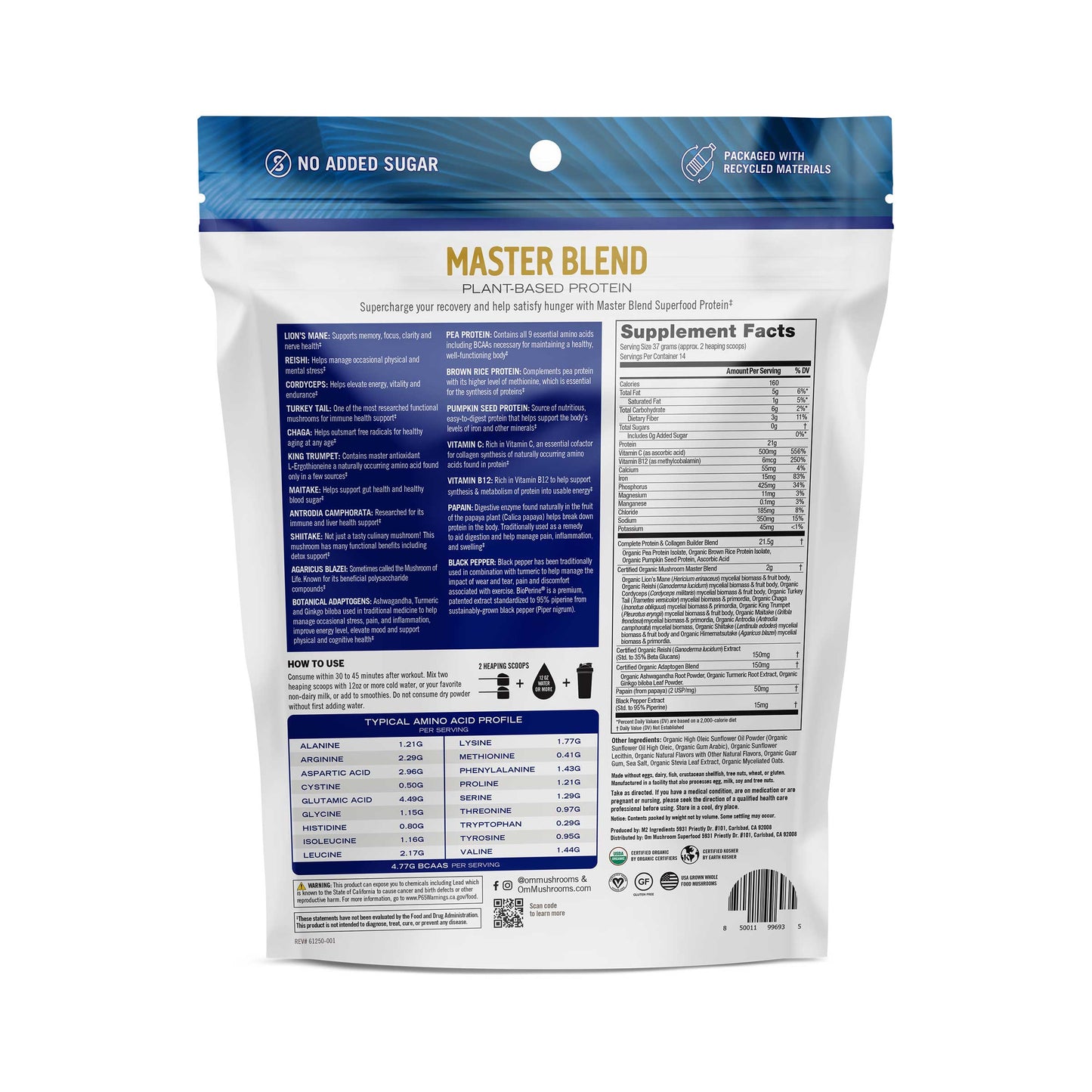 Om Master Blend Plant‑Based Protein