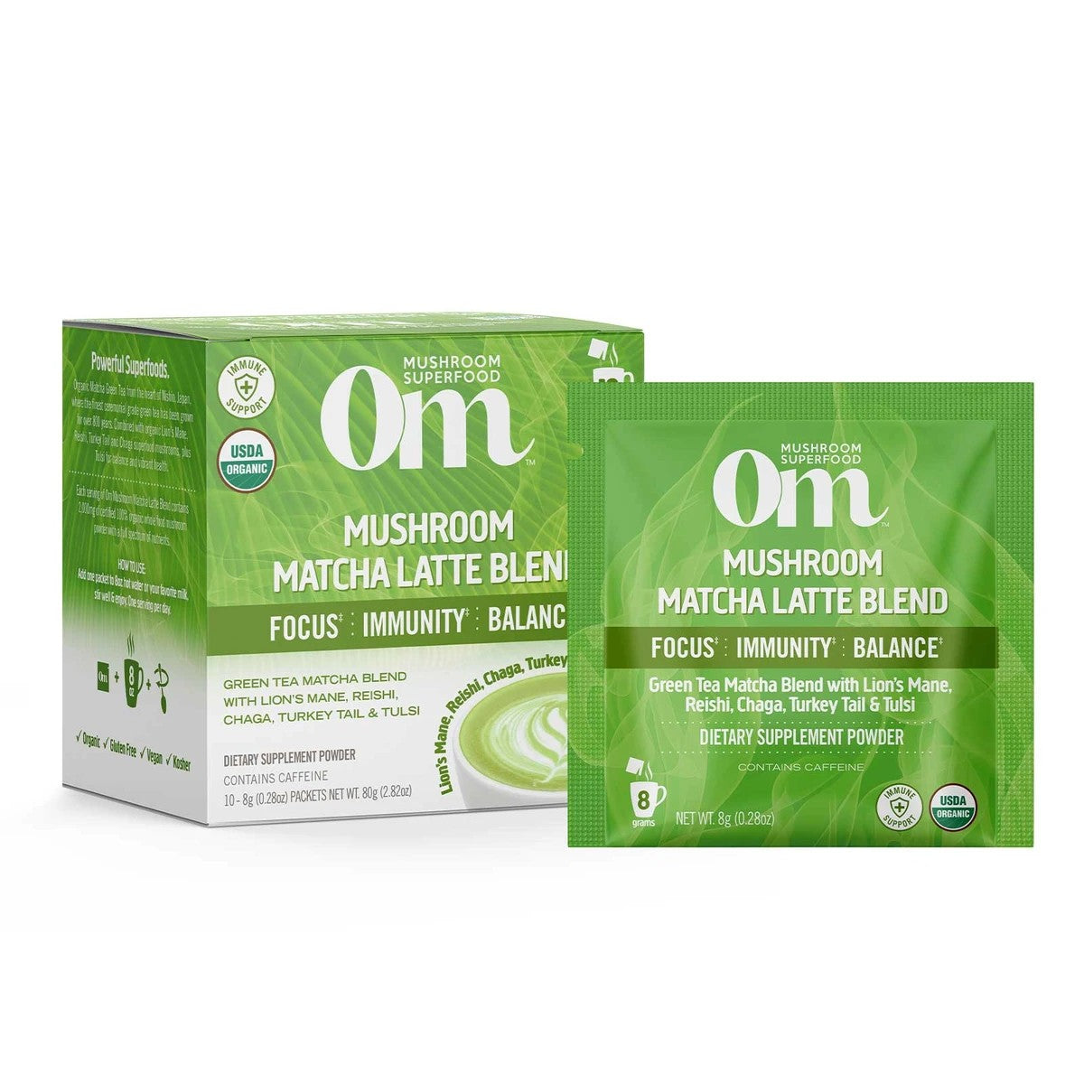 Om Mushroom Matcha Latte Blend