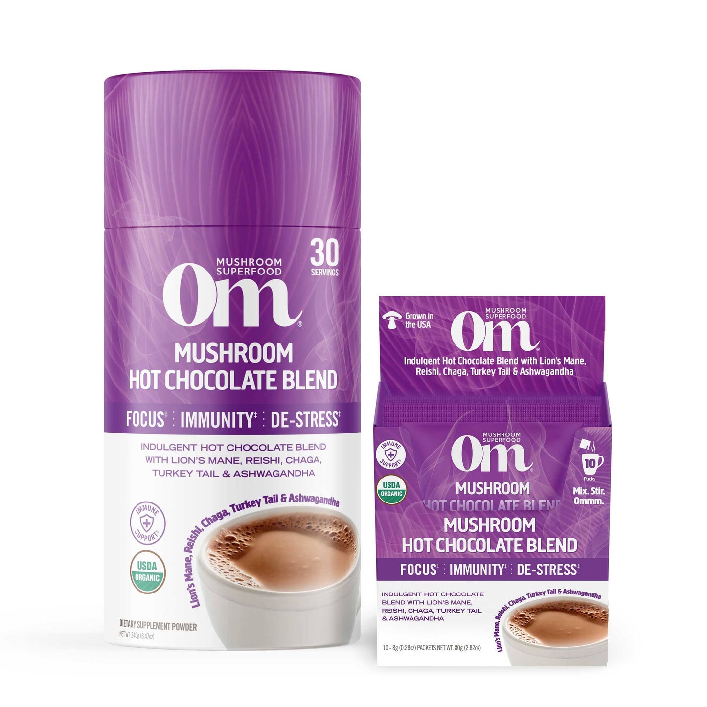 Om Mushroom Hot Chocolate Blend