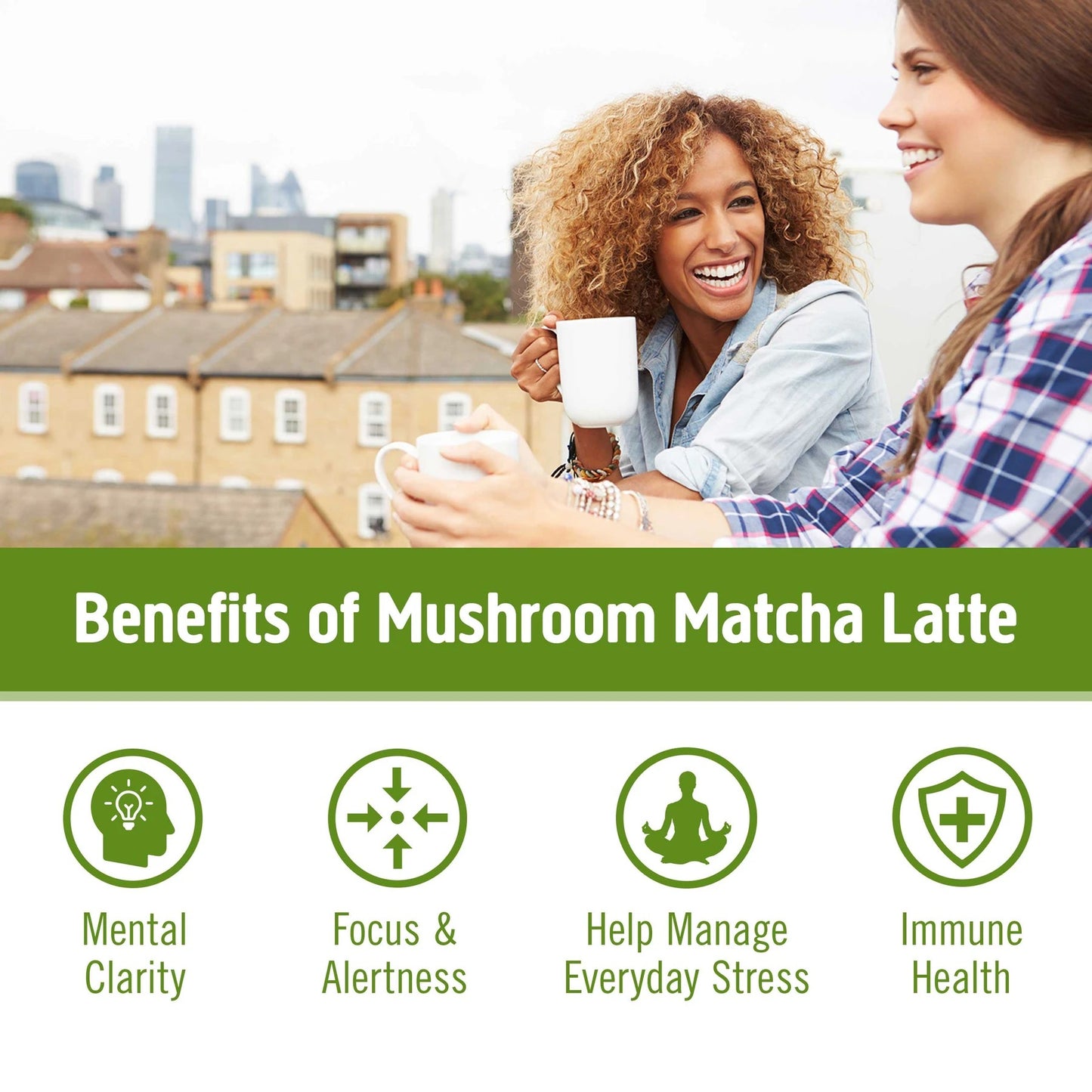 Om Mushroom Matcha Latte Blend