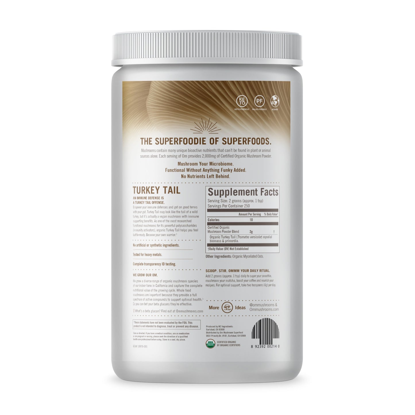 Om Turkey Tail Powder