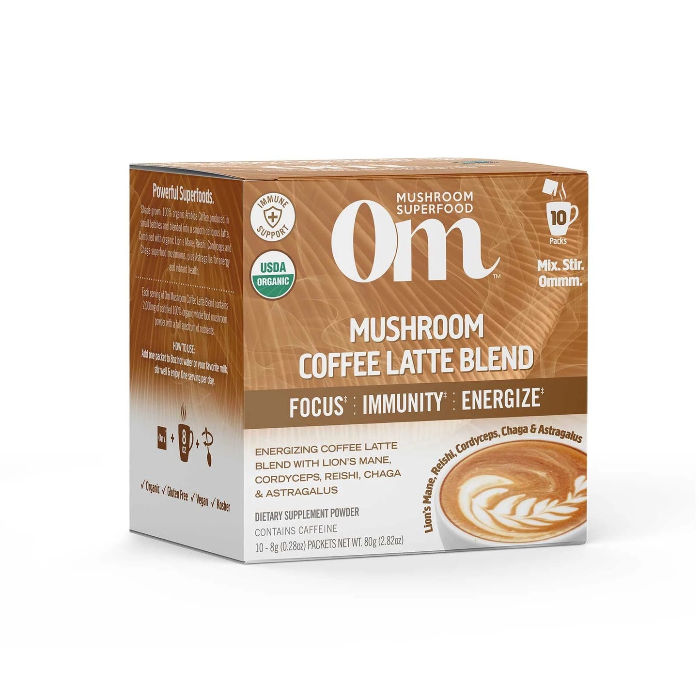 Om Mushroom Coffee Latte Blend