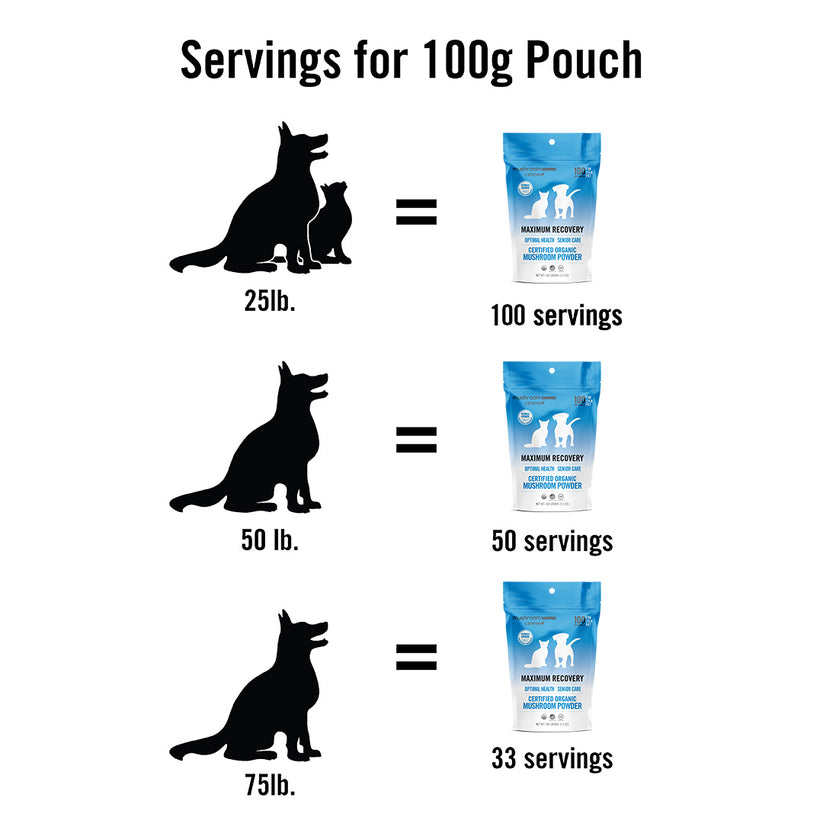 MRM Maximum Recovery Matrix for Pets – Mushroom Matrix