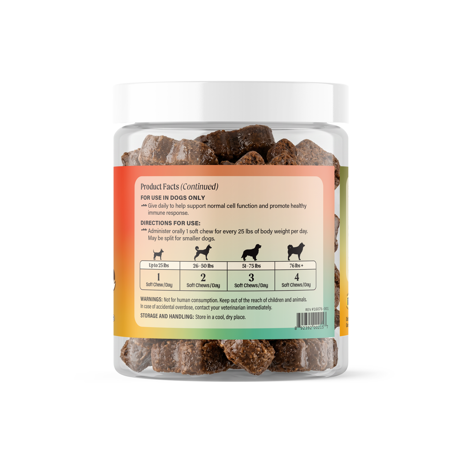 NEW - Ommies Turkey Tail+ Soft Chews for Dogs