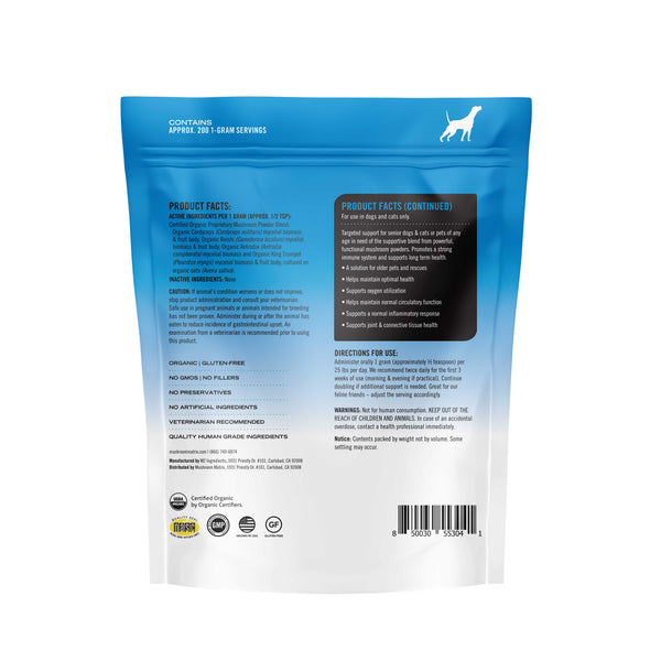MRM Maximum Recovery Matrix for Pets – Mushroom Matrix