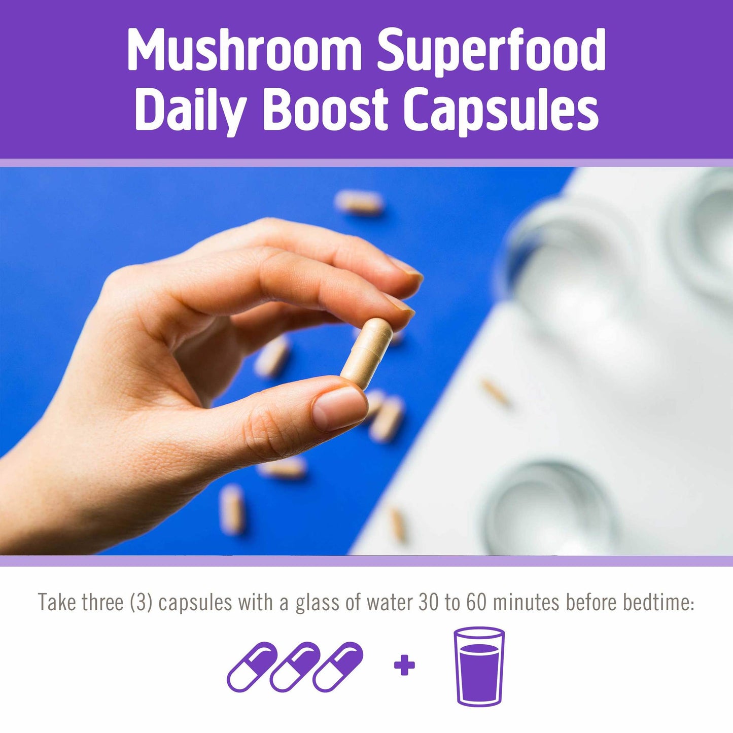 Om Sleep Mushroom Superfood Capsules